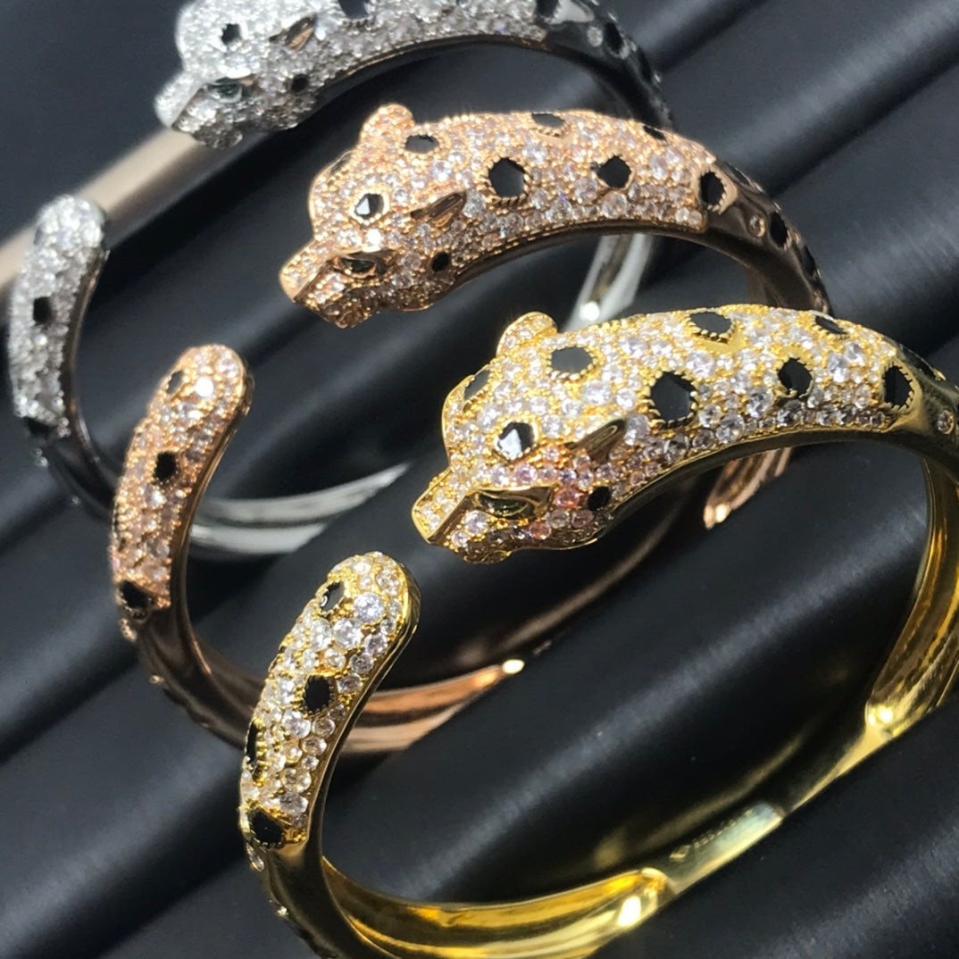 Mystic PANTHERE BIG BRACELET DIAMONDS