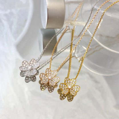 Mystic FLOWER DIAMOND NECKLACE