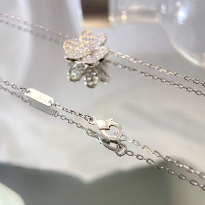 Mystic FLOWER DIAMOND NECKLACE