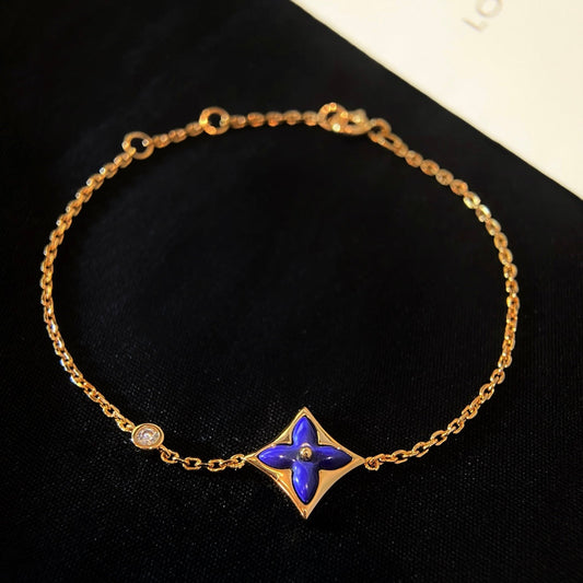 Mystic COLOR STAR PINK GOLD DIAMOND BRACELET