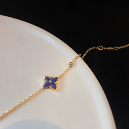 Mystic COLOR STAR PINK GOLD DIAMOND BRACELET