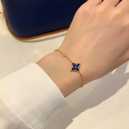 Mystic COLOR STAR PINK GOLD DIAMOND BRACELET