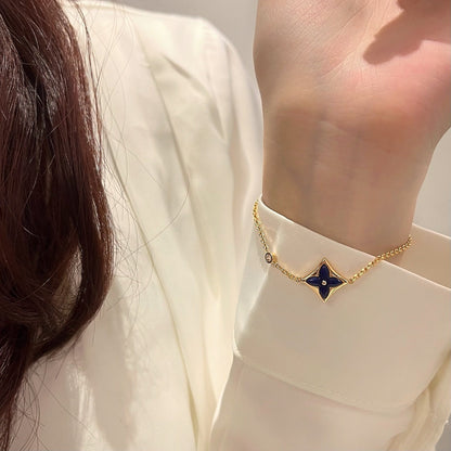 Mystic COLOR STAR PINK GOLD DIAMOND BRACELET