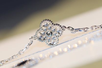 Mystic CLOVER 20 MOTIFS ONYX DIAMOND SILVER