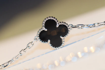 Mystic CLOVER 20 MOTIFS ONYX DIAMOND SILVER