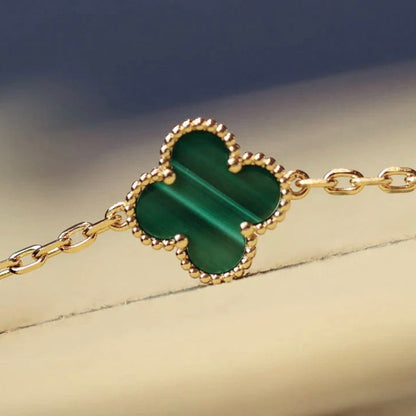 Mystic CLOVER 20 MOTIFS MALACHITE GOLD