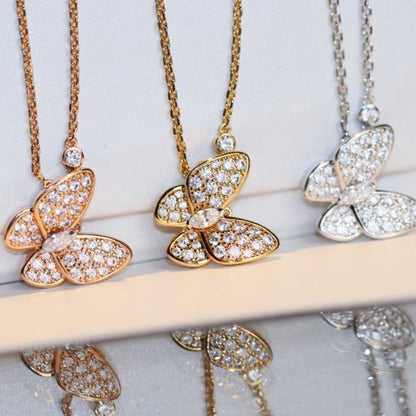 Mystic BUTTERFLY DIAMOND NECKLACE