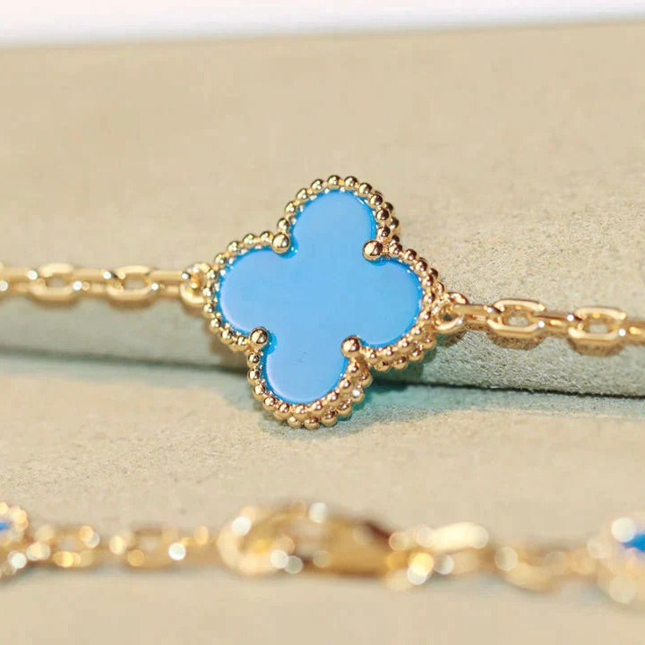 Mystic CLOVER 20 MOTIFS TURQUOISE GOLD