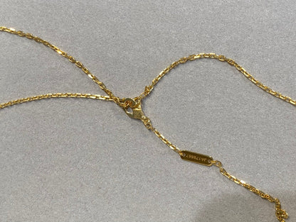 Mystic CLOVER 25MM NECKLACE GOLD CARNELIAN