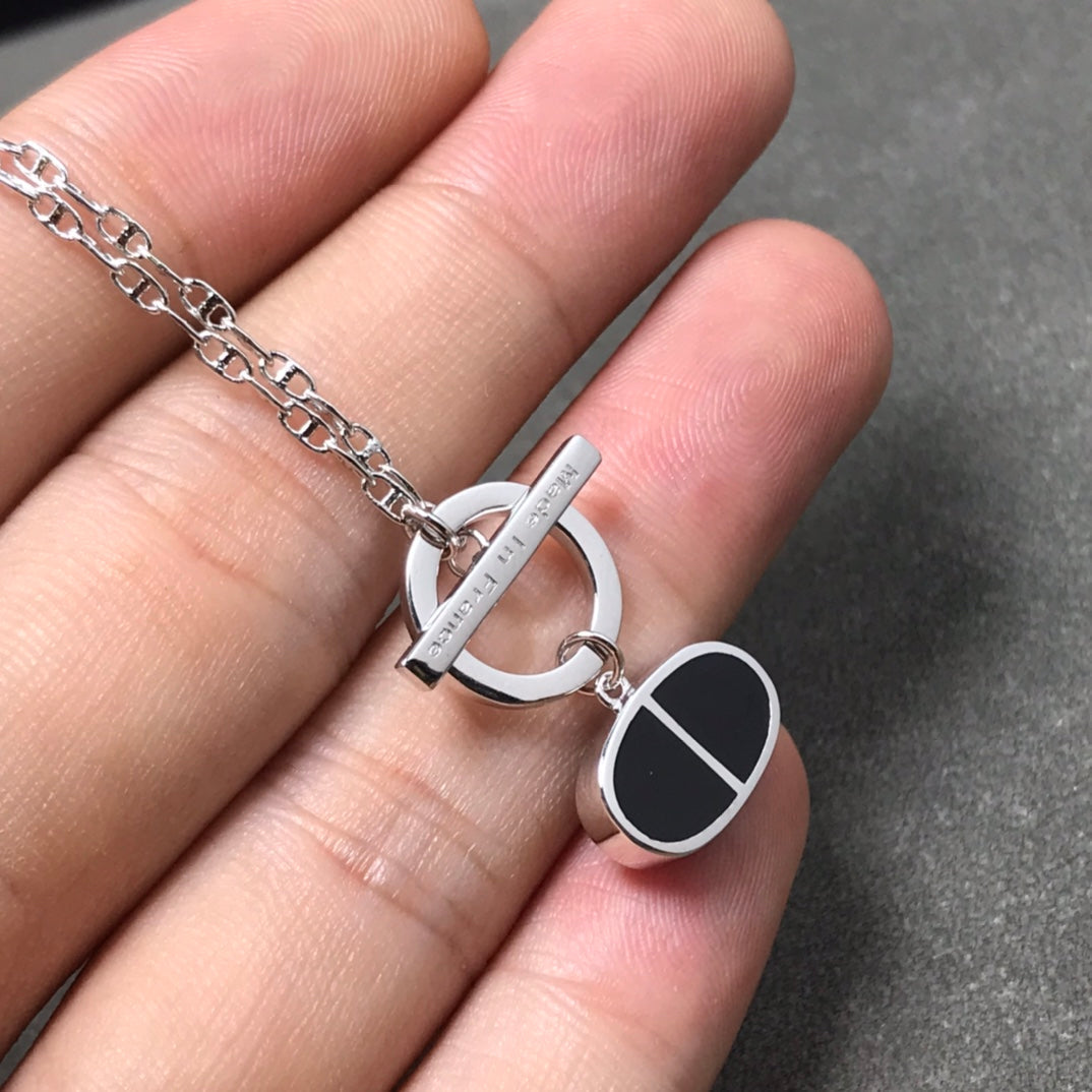 Mystic CHAINE VERSO BLACK CERAMIC  NECKLACE