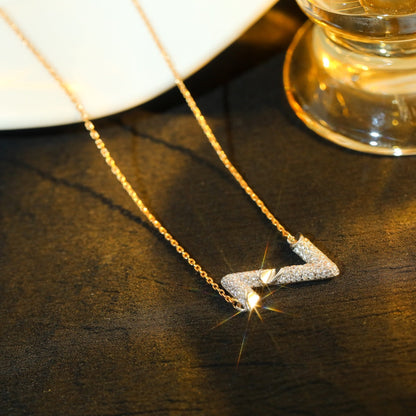 Mystic VOLT SILVER DIAMOND PEDANT NECKLACE