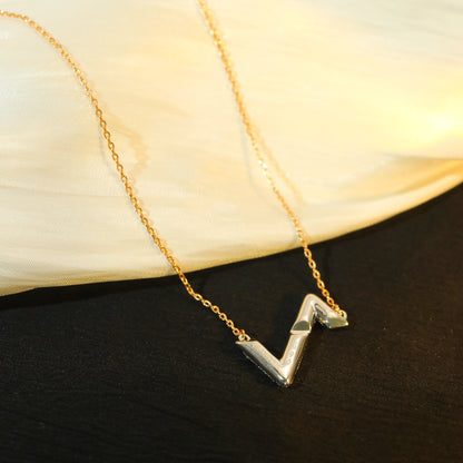 Mystic VOLT SILVER DIAMOND PEDANT NECKLACE