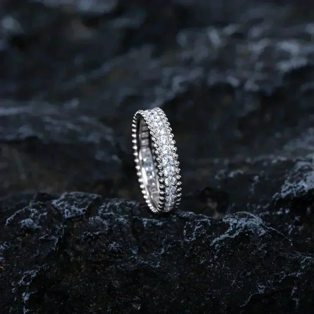 Mystic PERLEE DIAMOND SILVER RING
