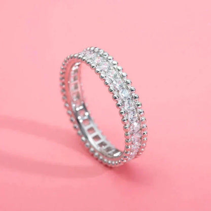 Mystic PERLEE DIAMOND SILVER RING