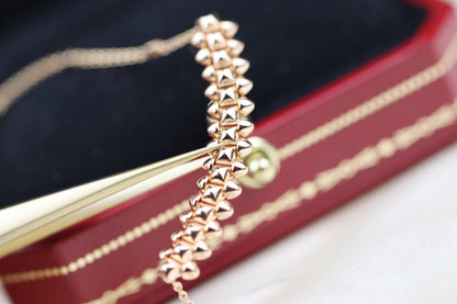 Mystic CLASH PINK GOLD NECKLACE