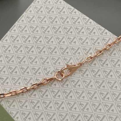 Mystic LUCKY SPRING 15 MOTIFS ROSE GOLD NECKLACE