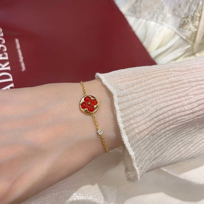 Mystic SUN PEDANT CARNELIAN BRACELET