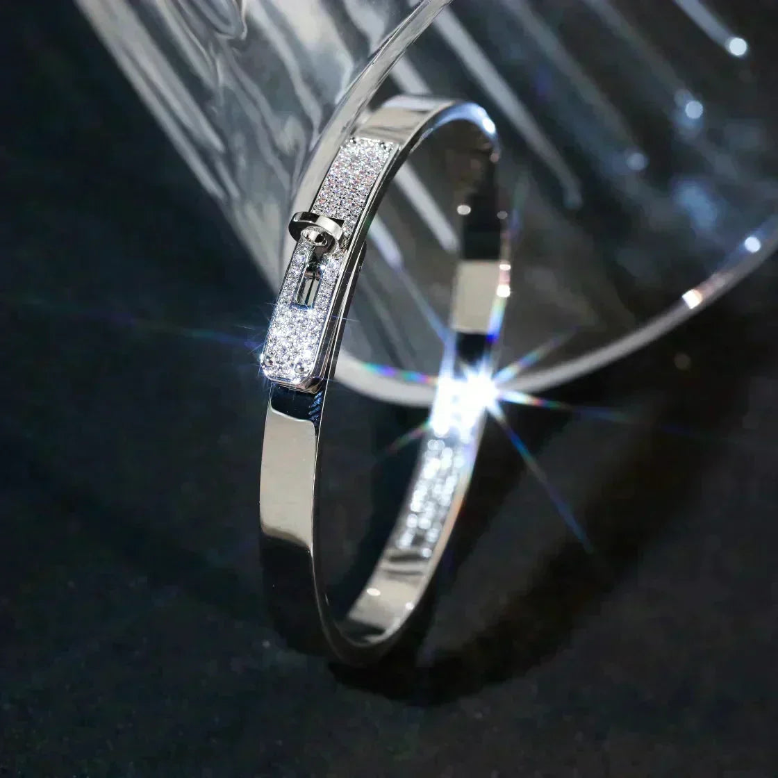 Mystic KELLY SILVER DIAMOND BRACELET
