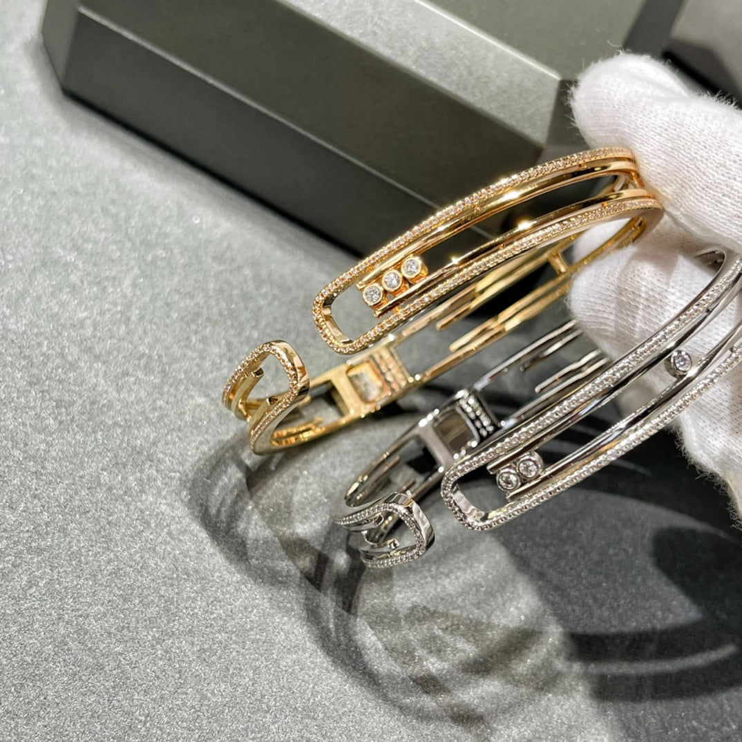 [Mystic]MOVE 10TH PAVED DIAMOND BRACELET