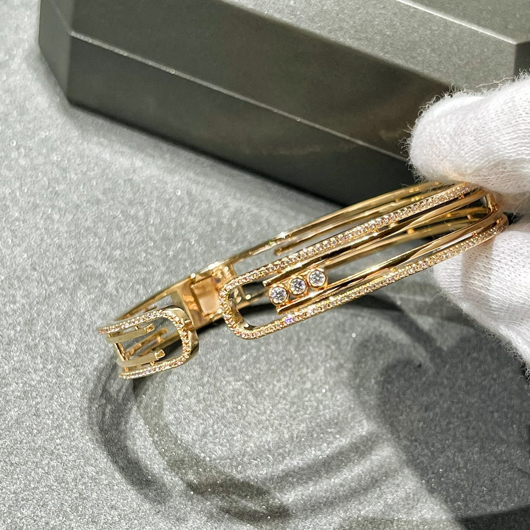 [Mystic]MOVE 10TH PAVED DIAMOND BRACELET