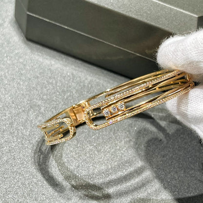 [Mystic]MOVE 10TH PAVED DIAMOND BRACELET
