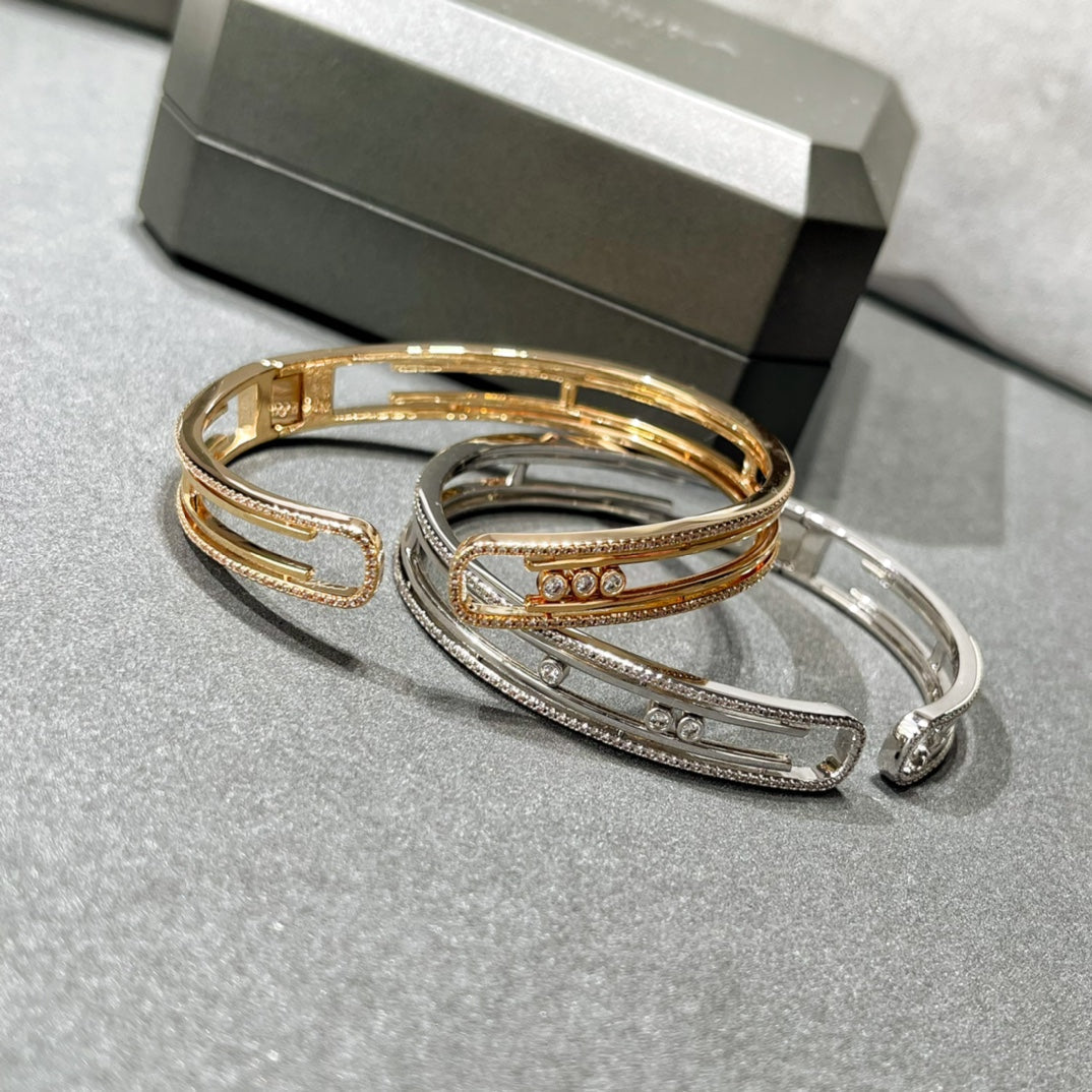 [Mystic]MOVE 10TH PAVED DIAMOND BRACELET