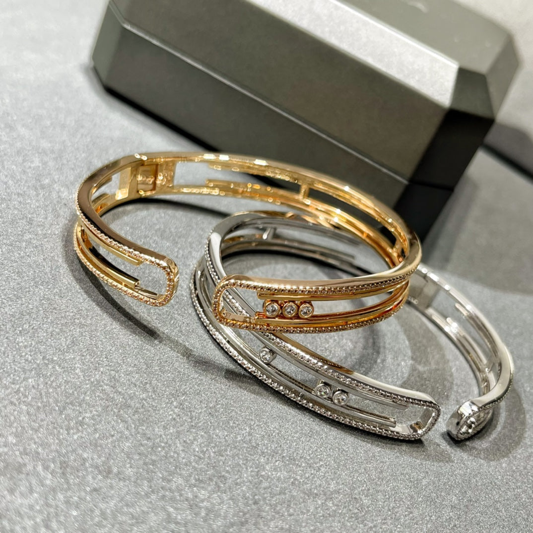 [Mystic]MOVE 10TH PAVED DIAMOND BRACELET