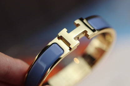 Mystic H BRACELET 12MM BLUE GRAY