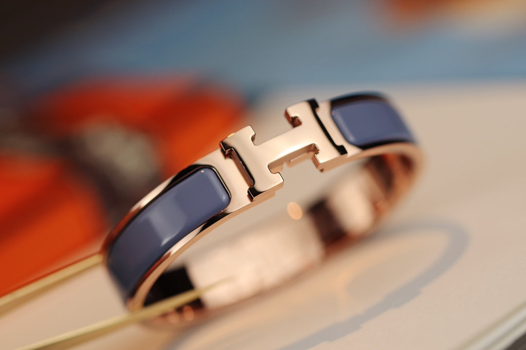 Mystic H BRACELET 12MM BLUE GRAY