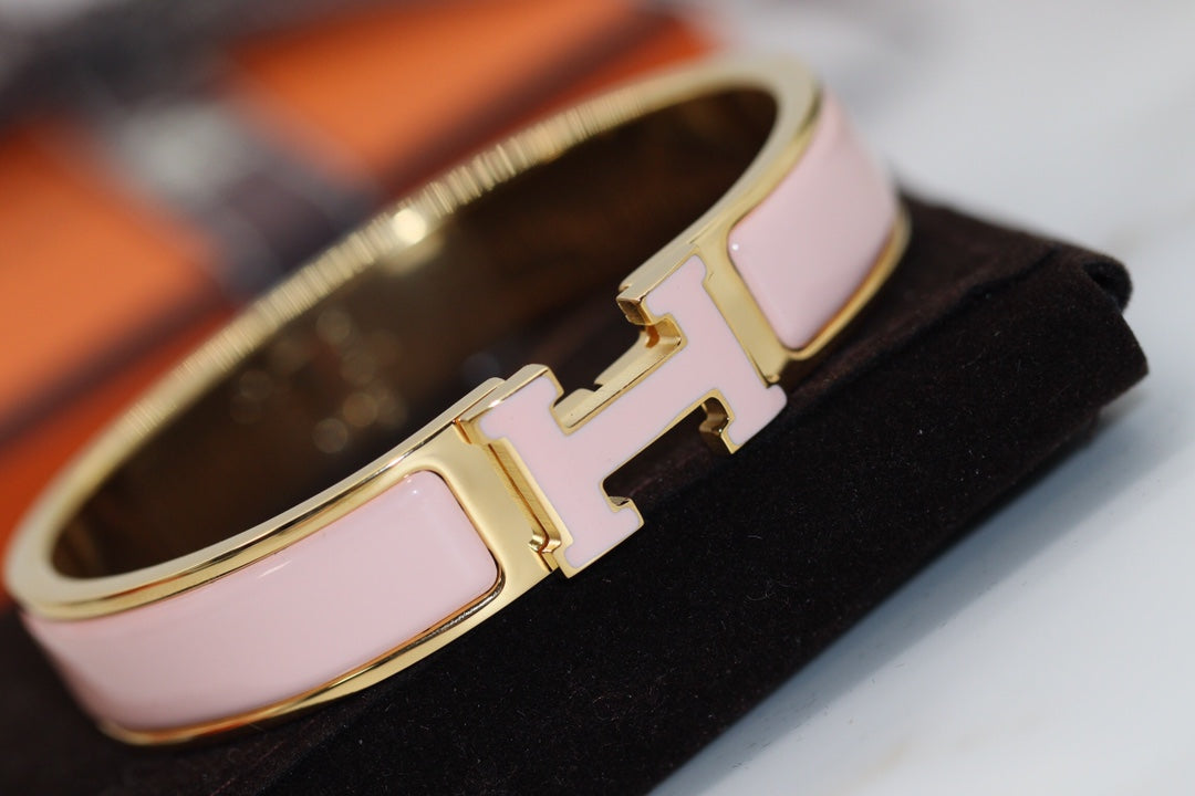 Mystic H BRACELET 12MM PINK