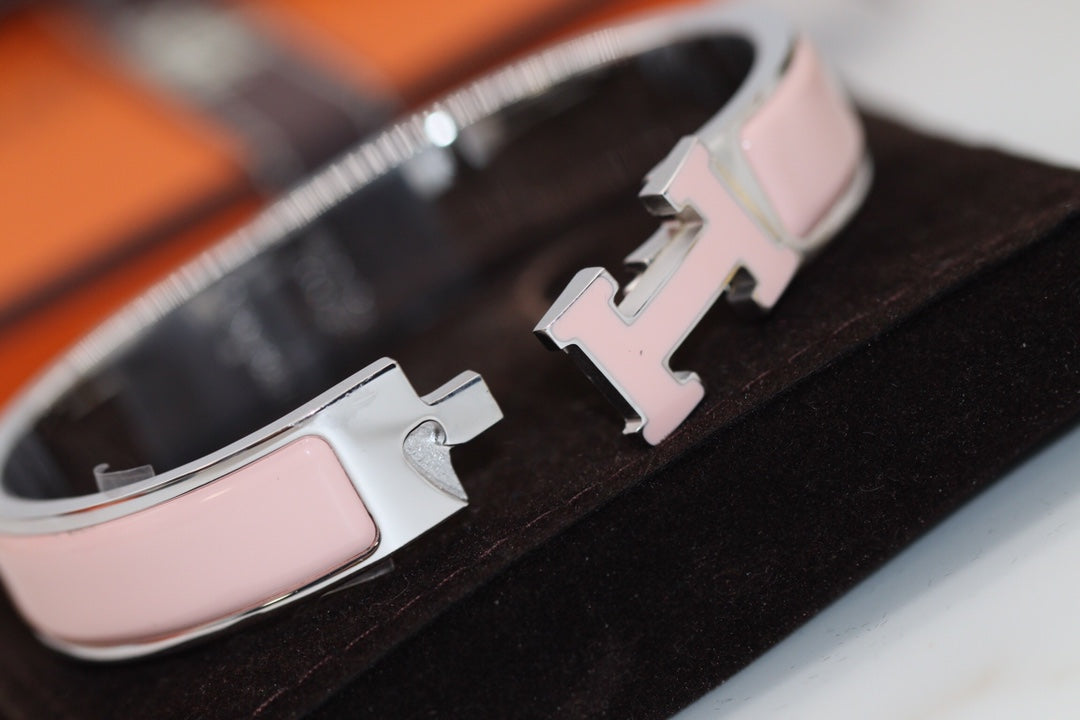 Mystic H BRACELET 12MM PINK