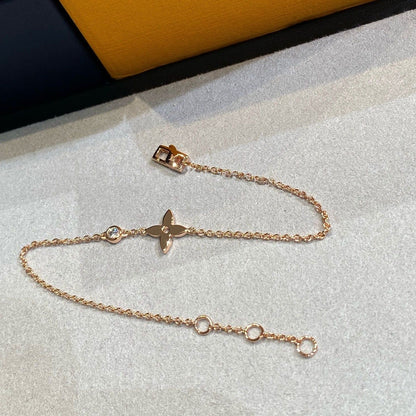 Mystic STAR DIAMOND PINK GOLD BRACELET