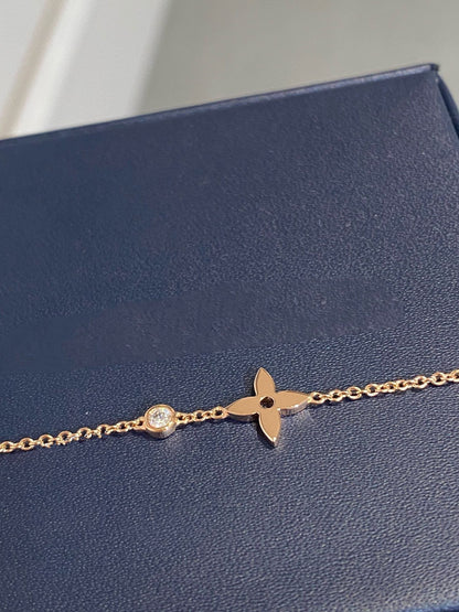 Mystic STAR DIAMOND PINK GOLD BRACELET