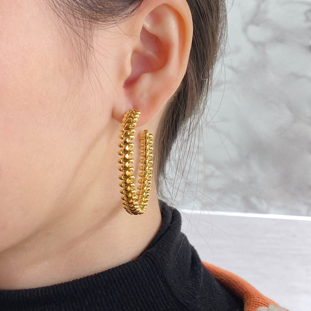 Mystic CLASH LARGE HOOP EARRINGS