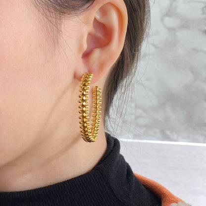 Mystic CLASH LARGE HOOP EARRINGS