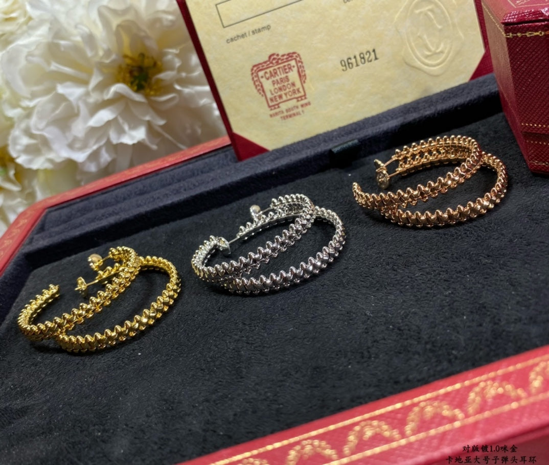 Mystic CLASH LARGE HOOP EARRINGS