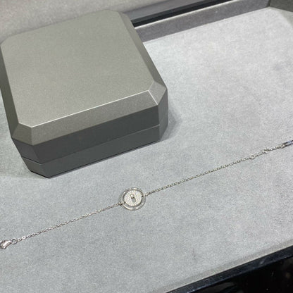 [Mystic]LUCKY MOVE DIAMOND PAVED BRACELET