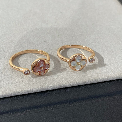 Mystic SUN 1 DIAMOND PINK MOP RING