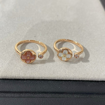 Mystic SUN 1 DIAMOND PINK MOP RING