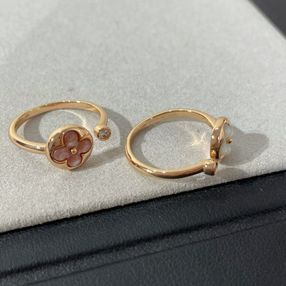 Mystic SUN 1 DIAMOND PINK MOP RING
