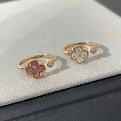 Mystic SUN 1 DIAMOND PINK MOP RING