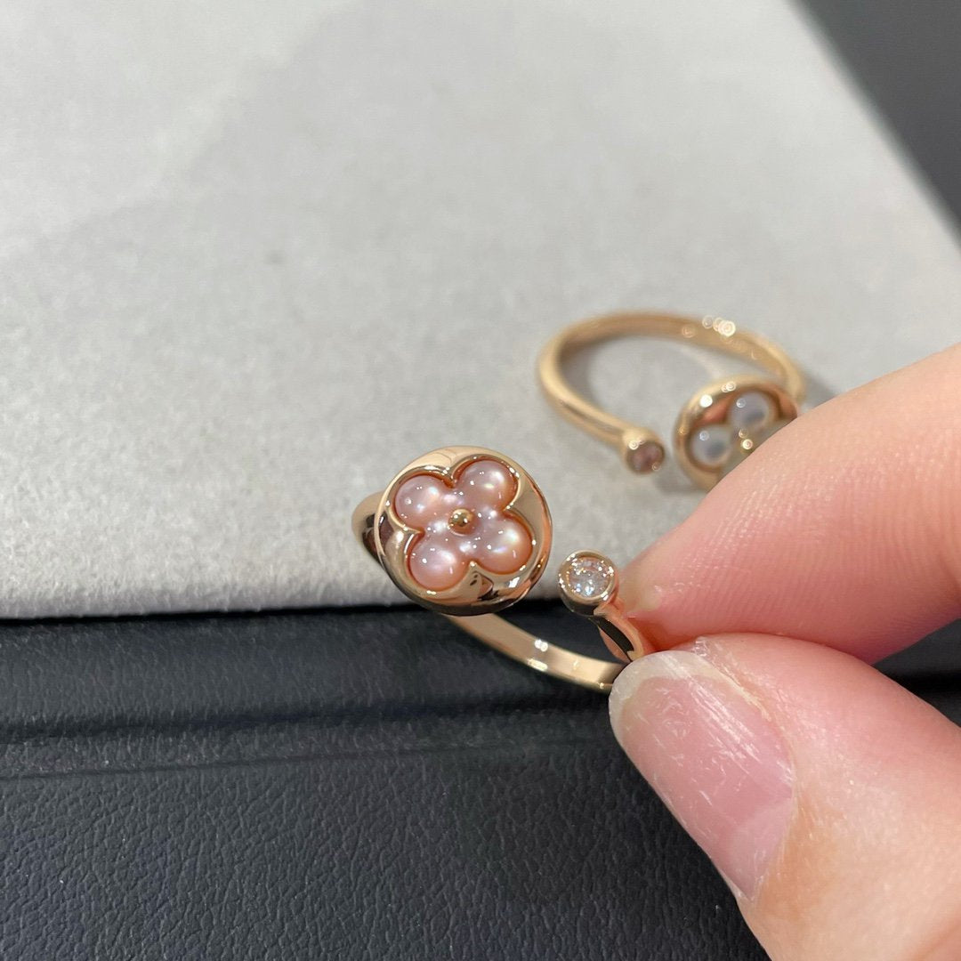 Mystic SUN 1 DIAMOND PINK MOP RING