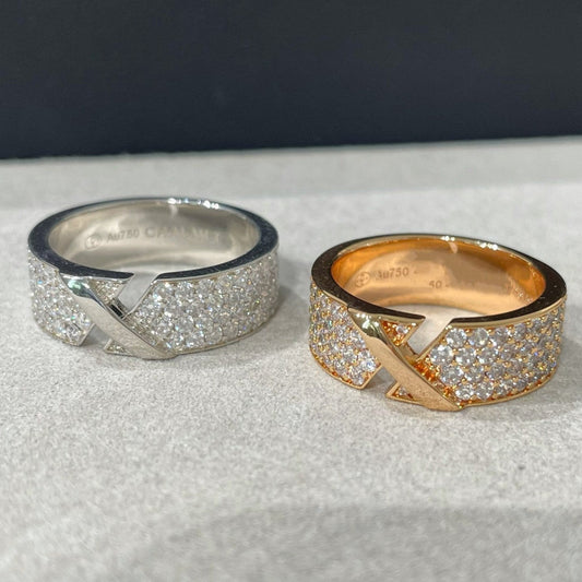 Mystic LIENS EVIDENCE  DIAMOND PAVED RING