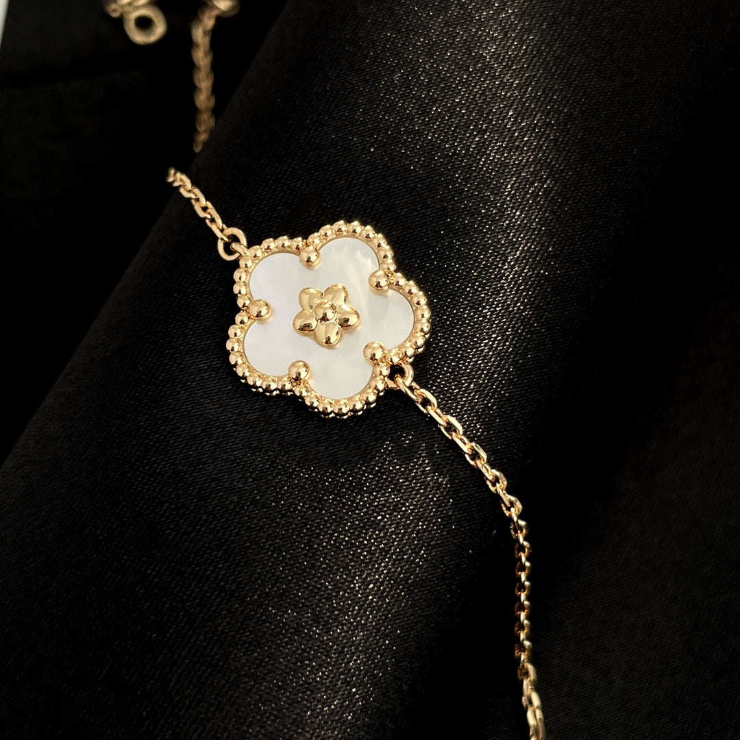 Mystic LUCKY SPRING ROSE GOLD MOP BRACELET