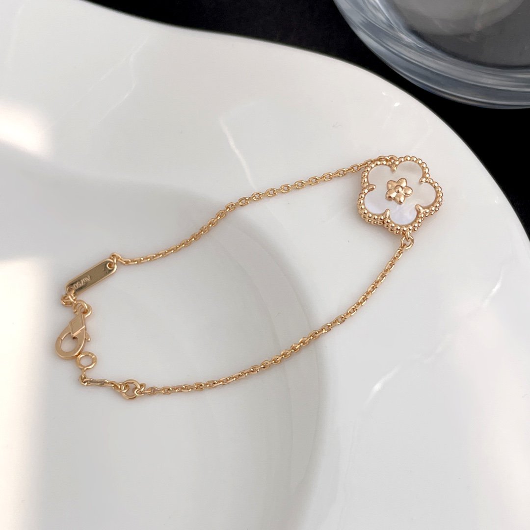 Mystic LUCKY SPRING ROSE GOLD MOP BRACELET