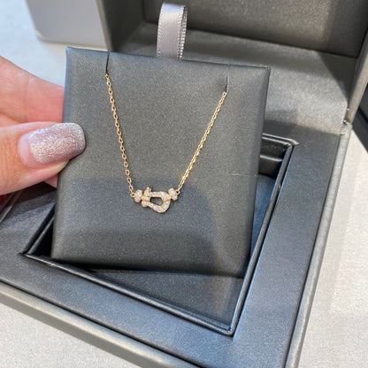Mystic FORCE 10 DIAMOND PINK GOLD NECKLACE MINI MODEL