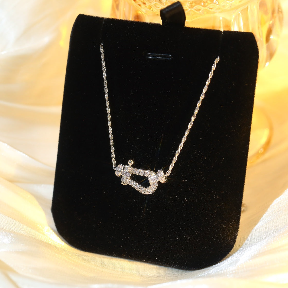 Mystic FORCE 10 DIAMOND SILVER NECKLACE MINI MODEL