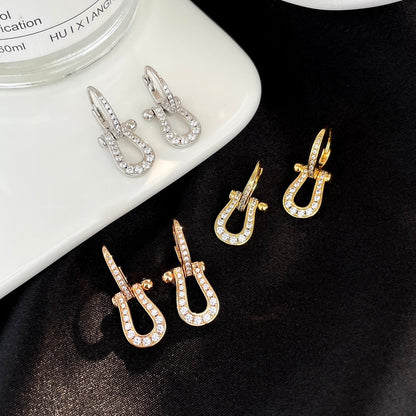 Mystic FORCE 10 FULL DIAMOND DROP EARRINGS MEDIUM MODEL
