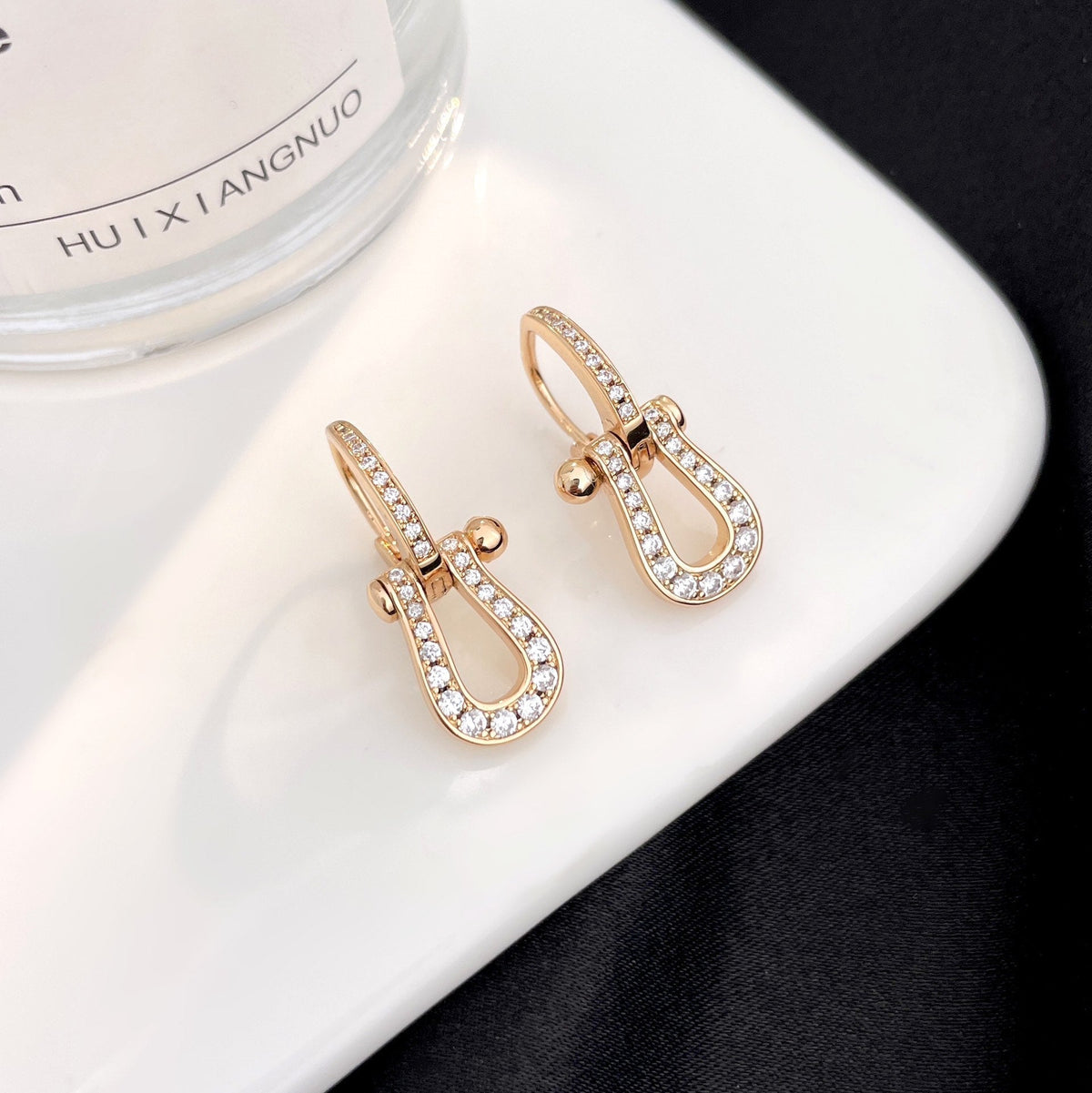 Mystic FORCE 10 FULL DIAMOND DROP EARRINGS MEDIUM MODEL