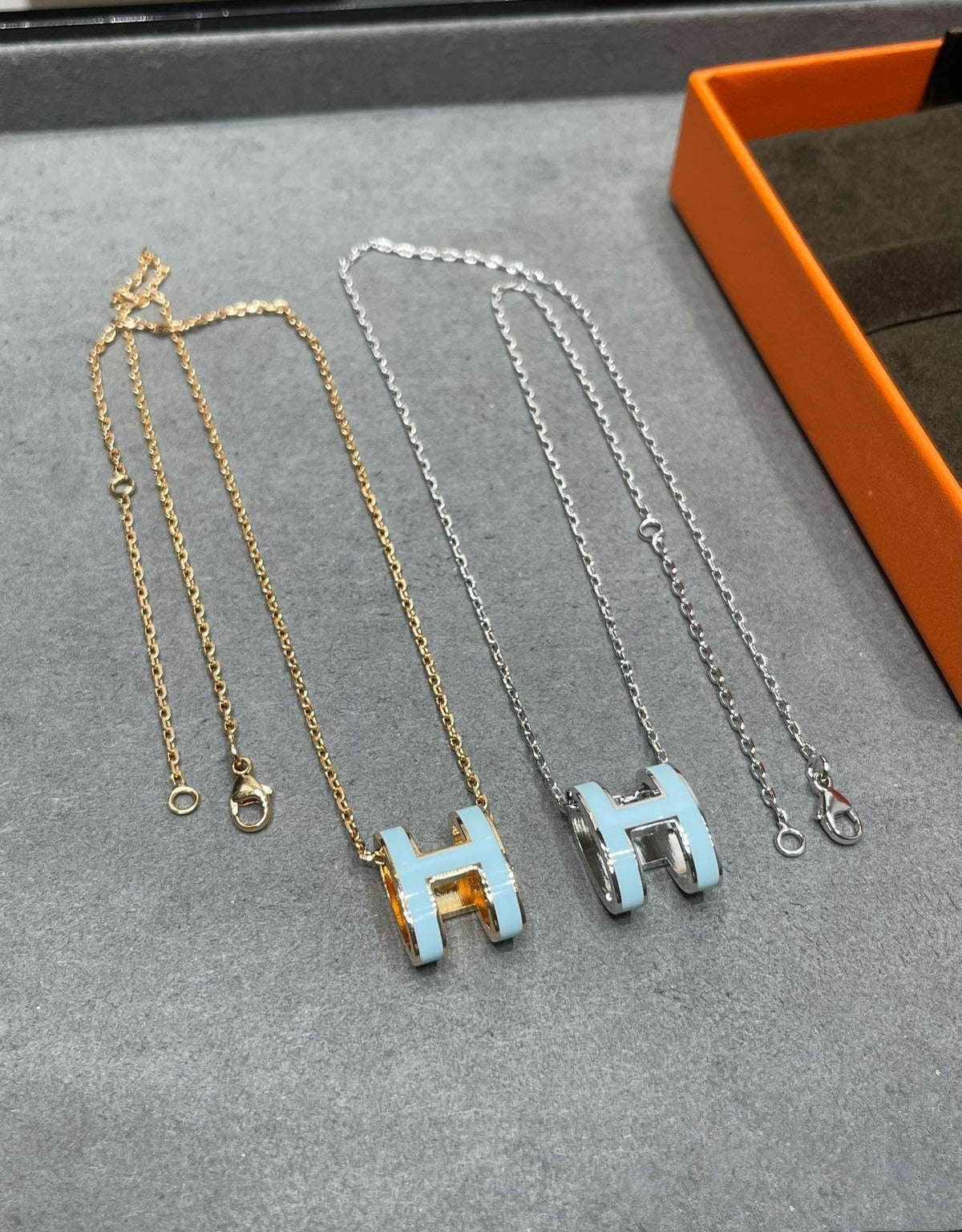 Mystic POP H SKY BLUE NECKLACE